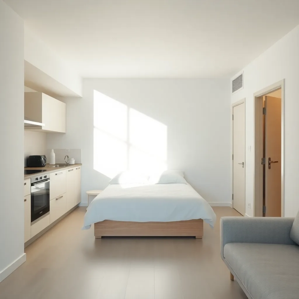 Apartament typu studio co to znaczy