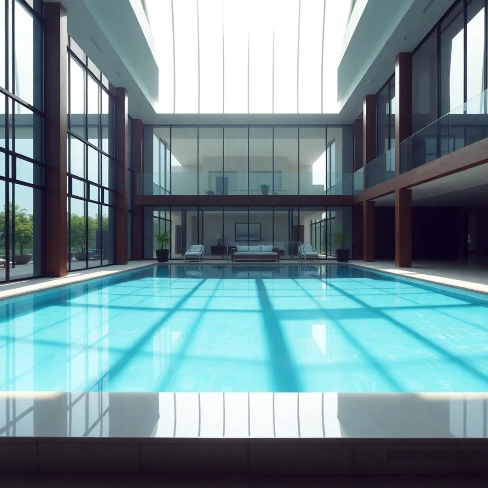 apartament z prywatnym basenem