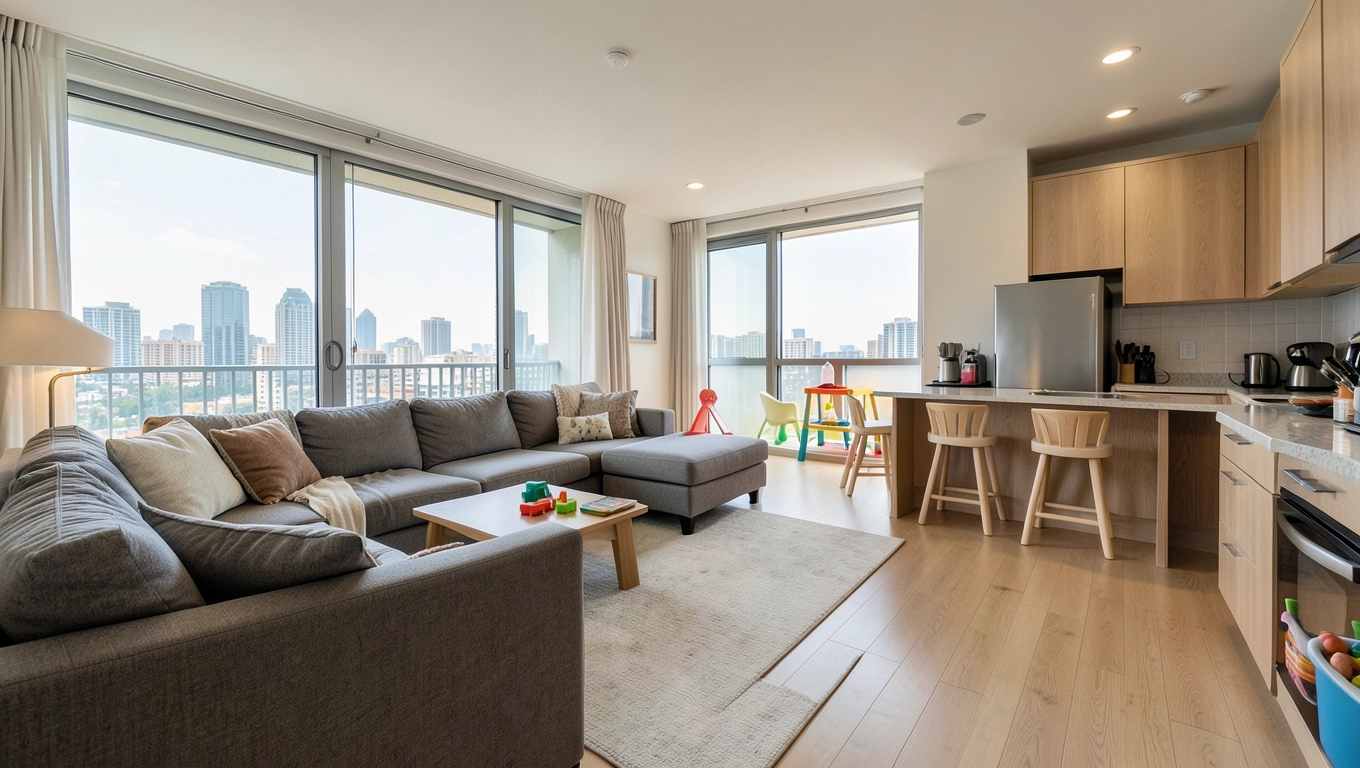 Apartamenty dla rodzin blisko centrum