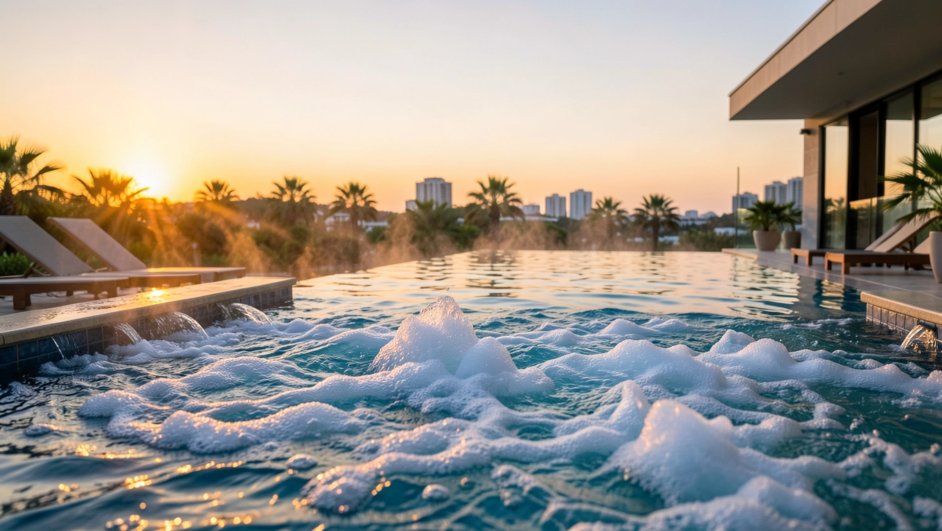 Apartamenty z basenem i jacuzzi