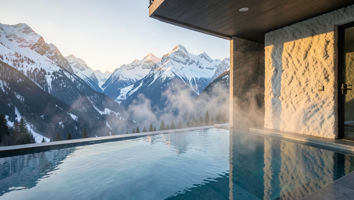 Apartamenty z basenem w górach