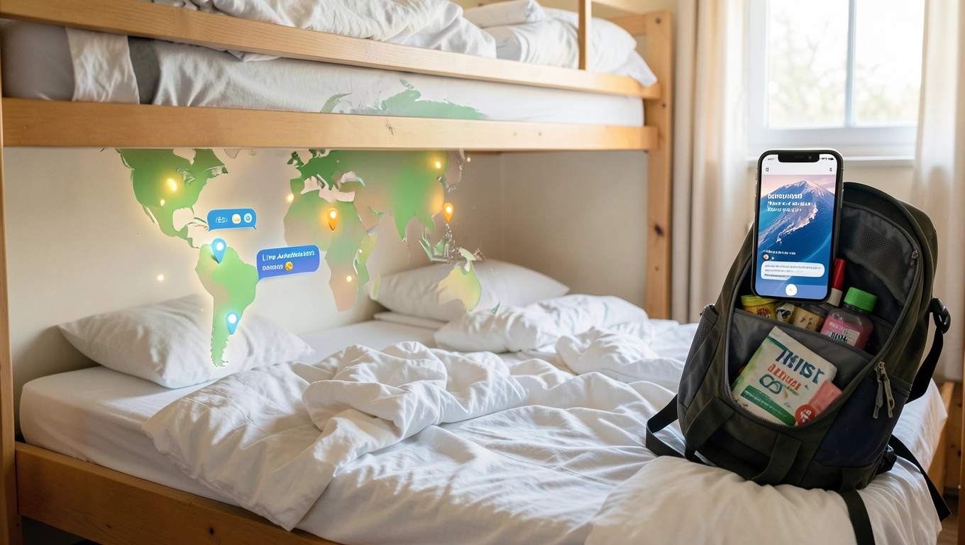 App Hostelworld do spontanicznych planów