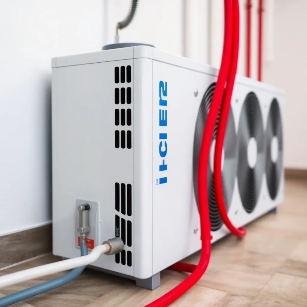 Basenowa pompa ciepła do podłogówki