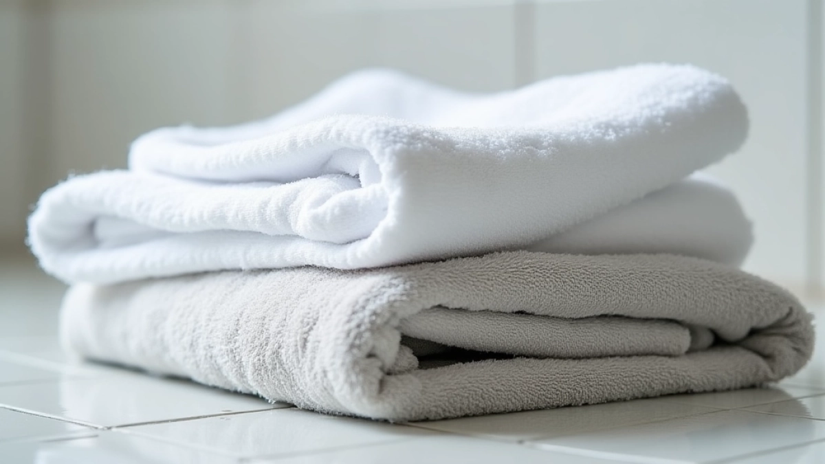 Białe ręczniki jak wybielić