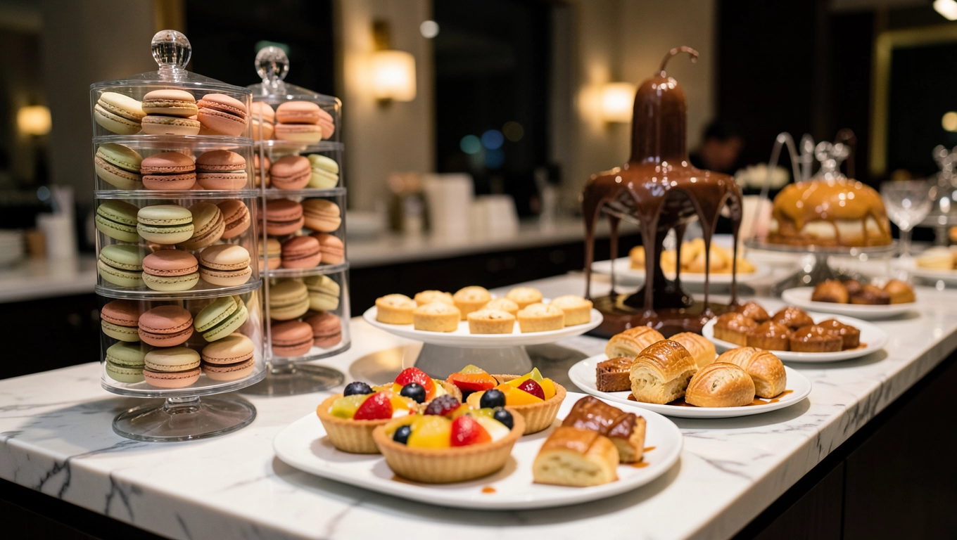 Bufet deserowy charakterystyka i zastosowanie w gastronomii