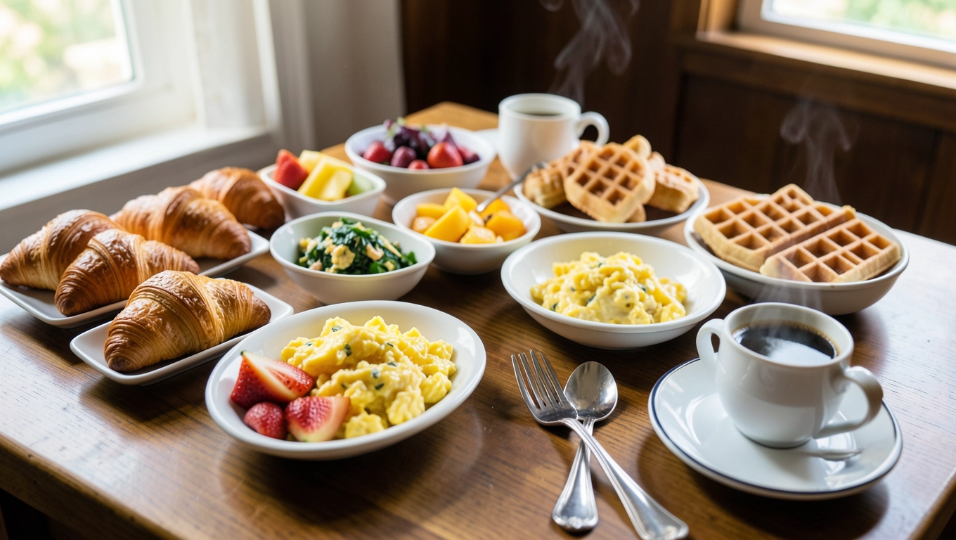 Bufet śniadaniowy charakterystyka i zastosowanie w gastronomii