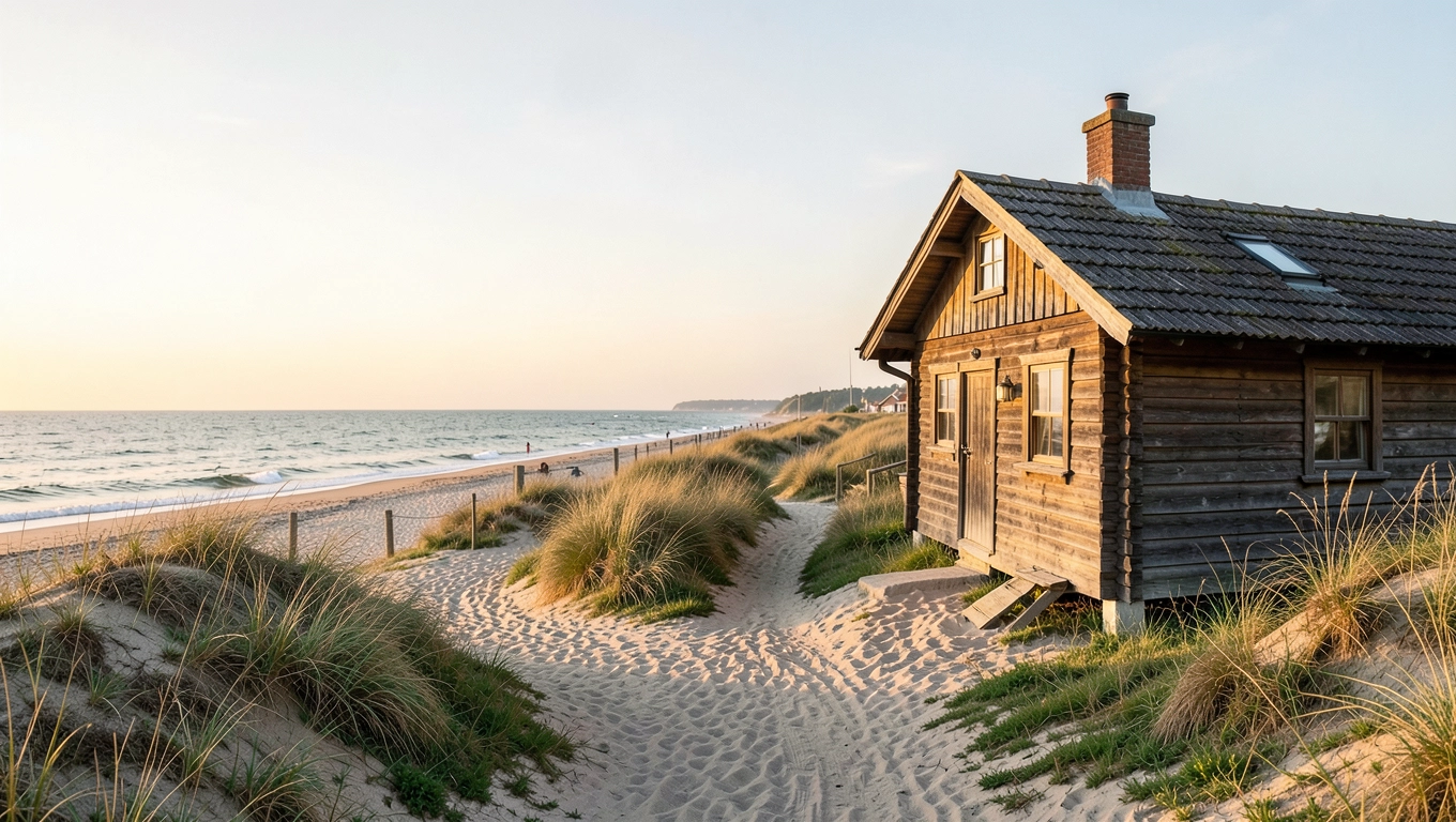 Bungalow blisko sklepów nad morzem