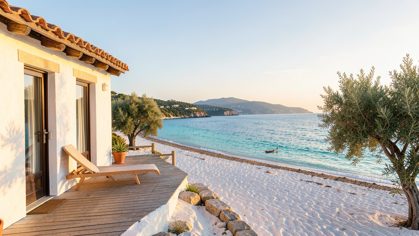 Bungalow wakacje Grecja plaża