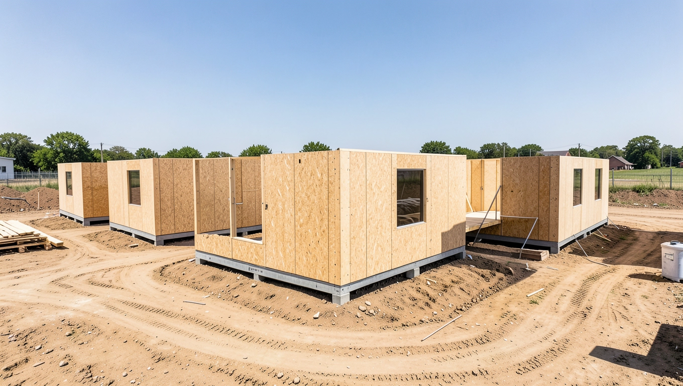 Bungalowy modułowe i prefabrykowane