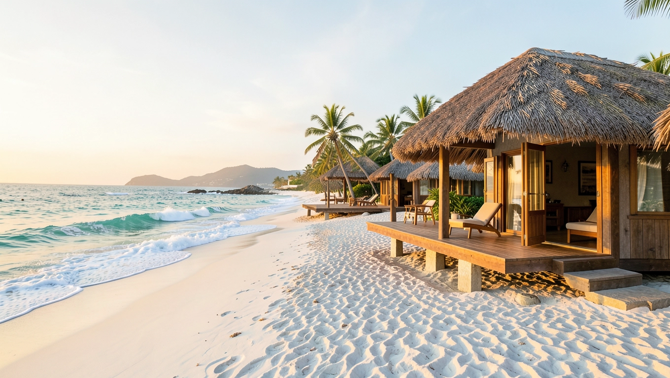 Bungalowy z widokiem na plażę