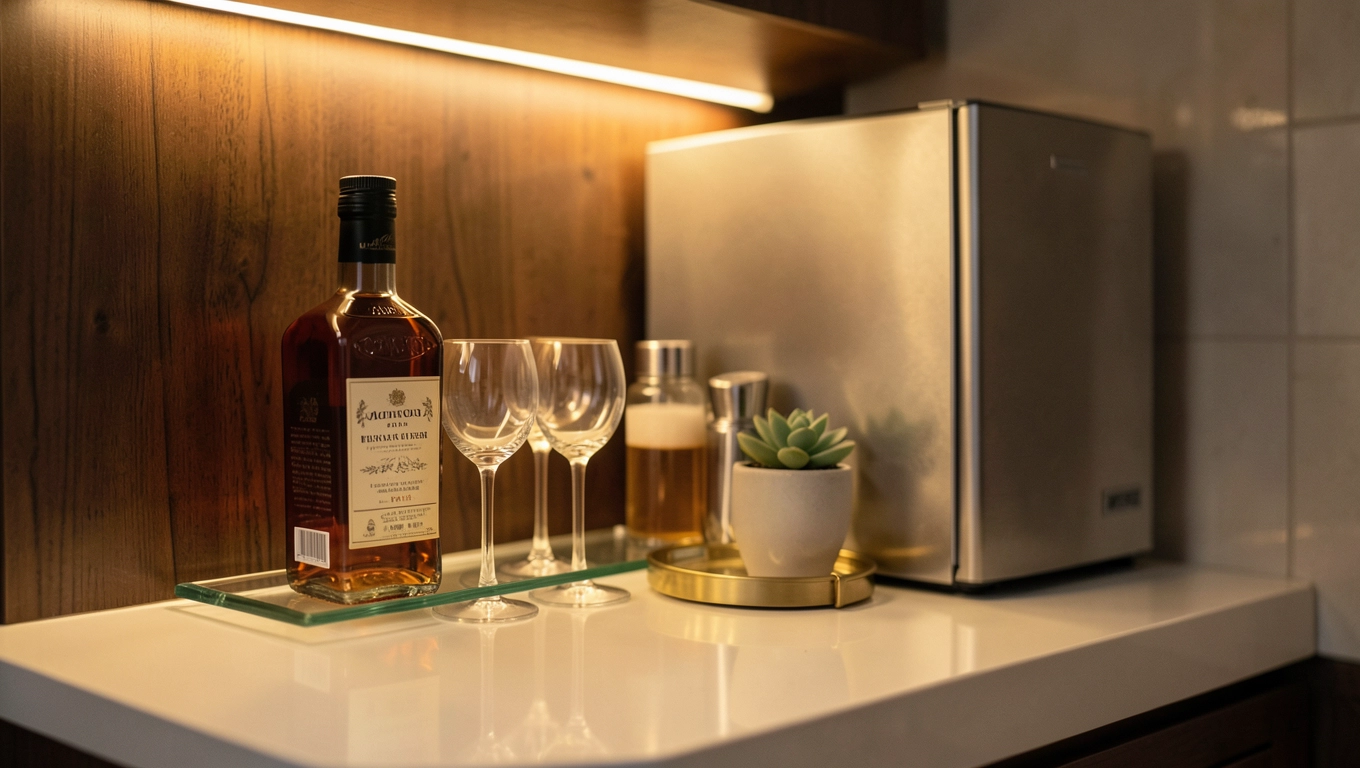 countertop mini bar