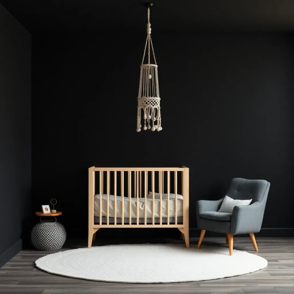 Czarny pokój dla dziecka