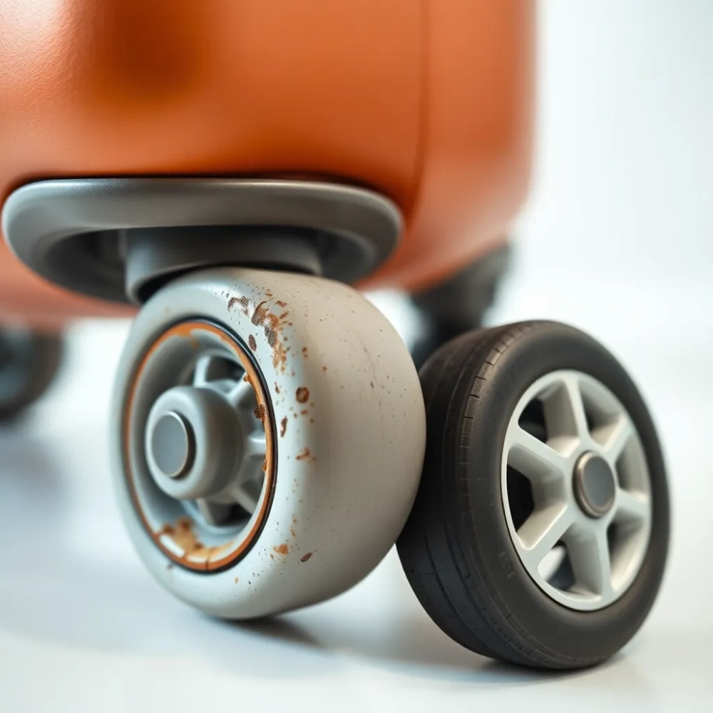 czy można dokupić kółka do walizki puccini