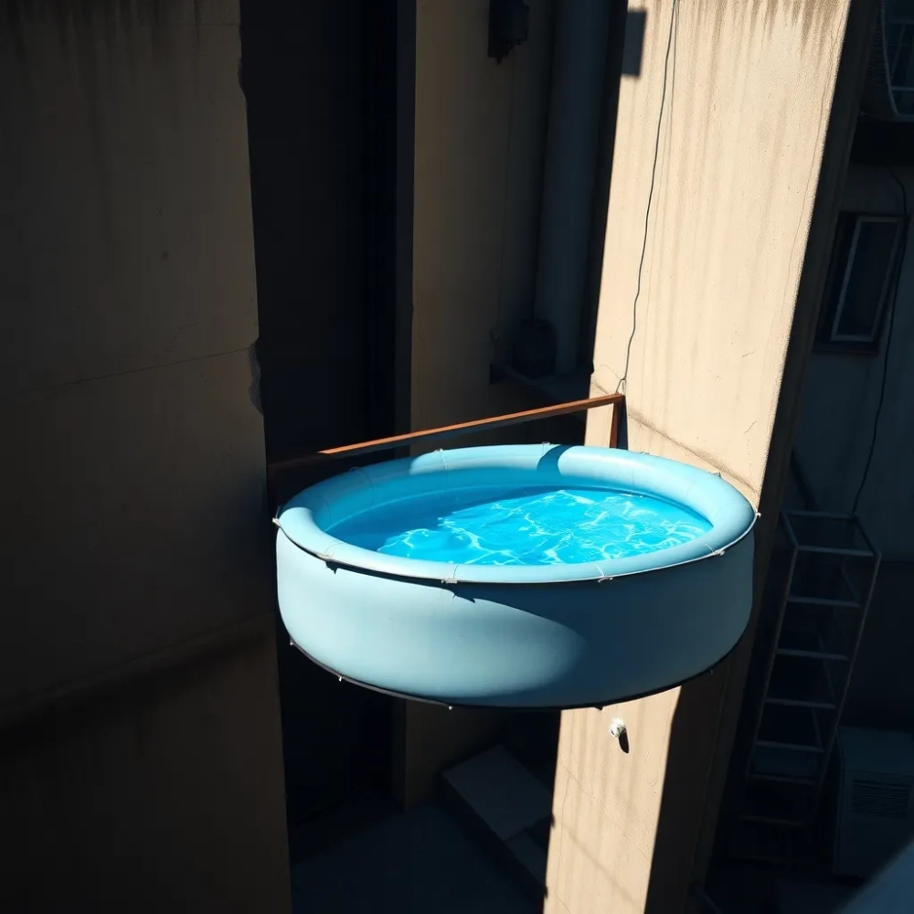 Czy można postawić basen na balkonie