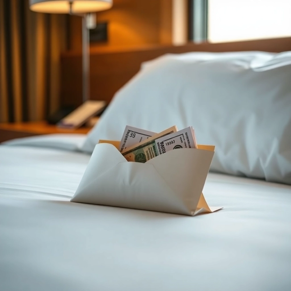 Czy zostawia się napiwek w hotelu