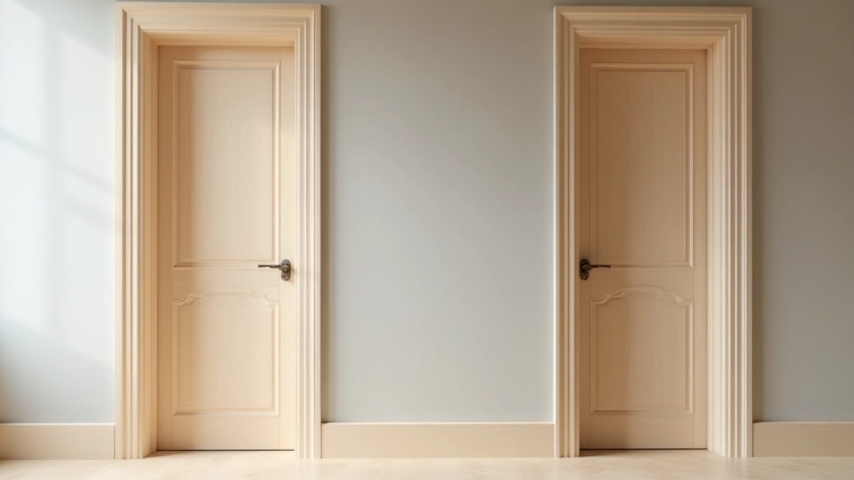 Czym obrobić drzwi po montażu