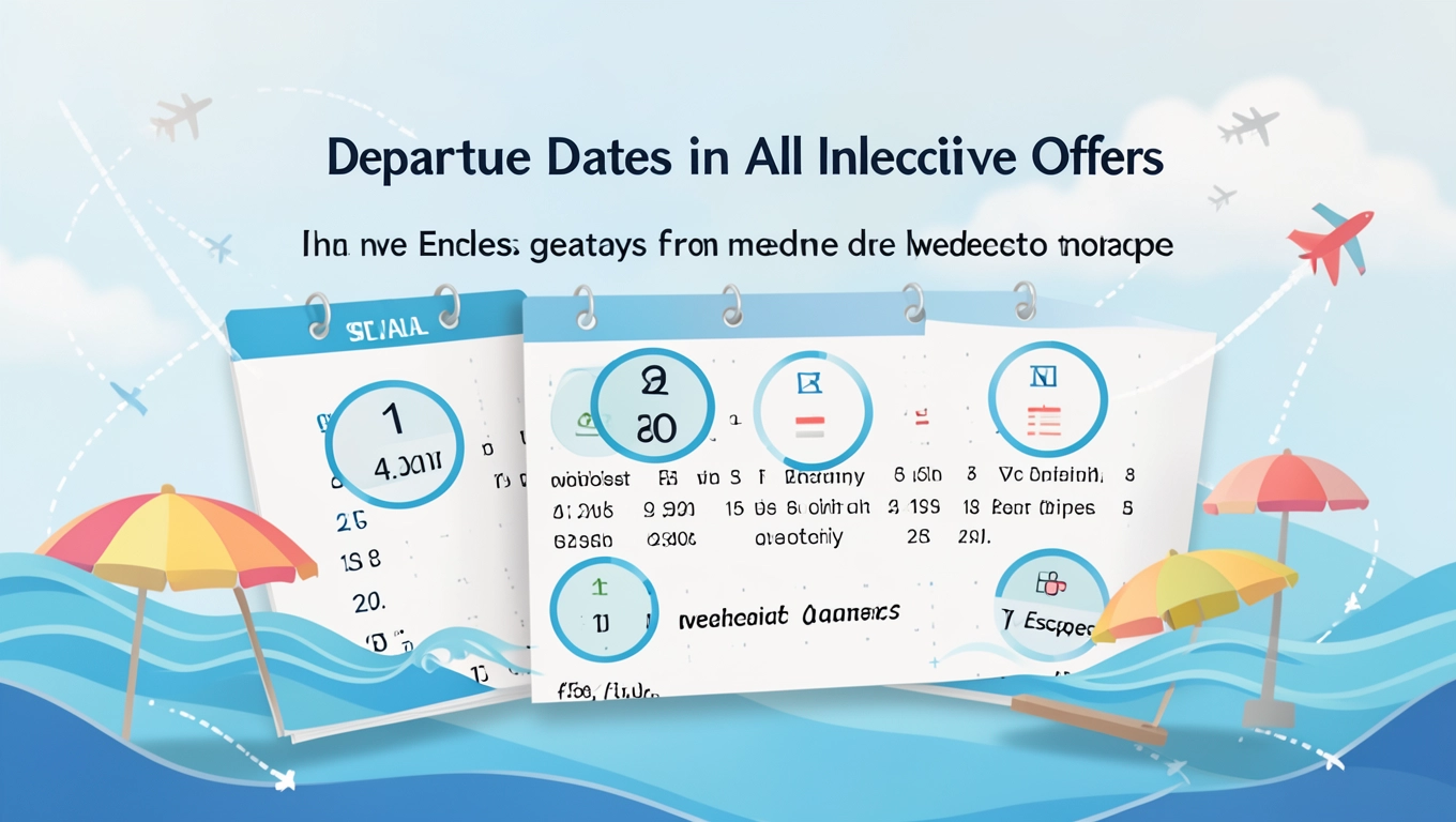 Daty Wyjazdów w Ofertach All Inclusive