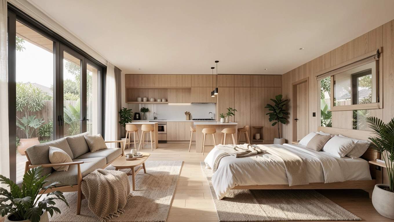 Desain dan tata ruang bungalow