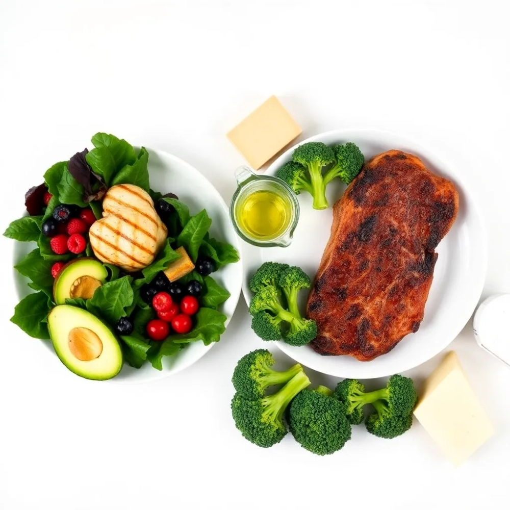 Dieta low carb a keto