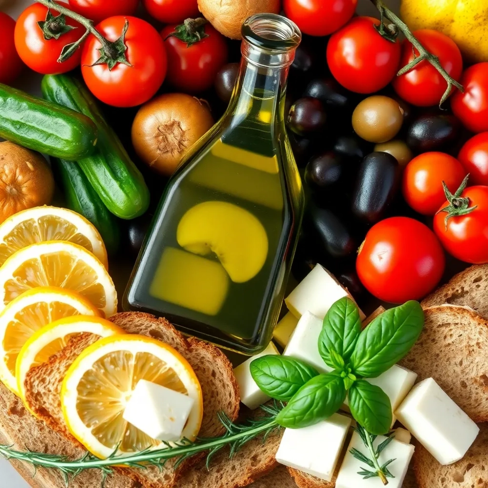 Dieta śródziemnomorska lista produktów