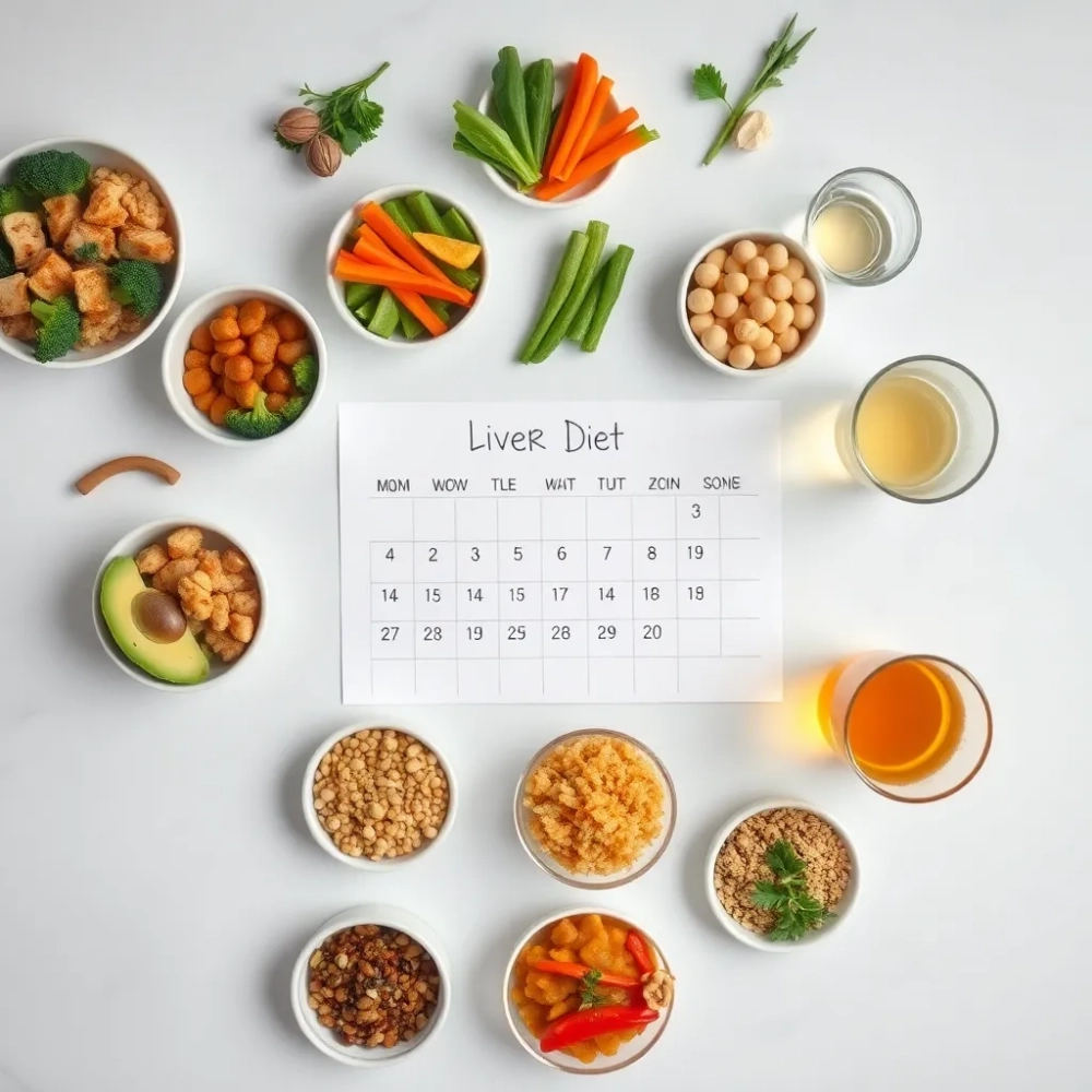 Dieta wątrobowa jadłospis na miesiąc