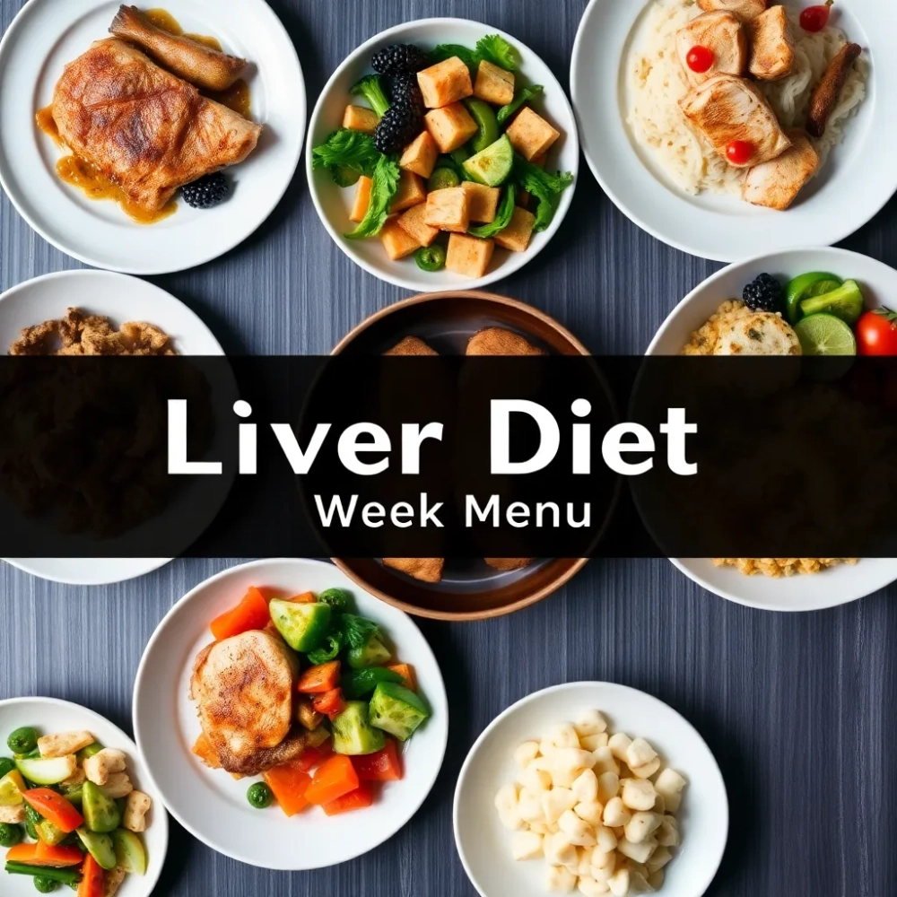 dieta wątrobowa  przepisy na cały tydzień