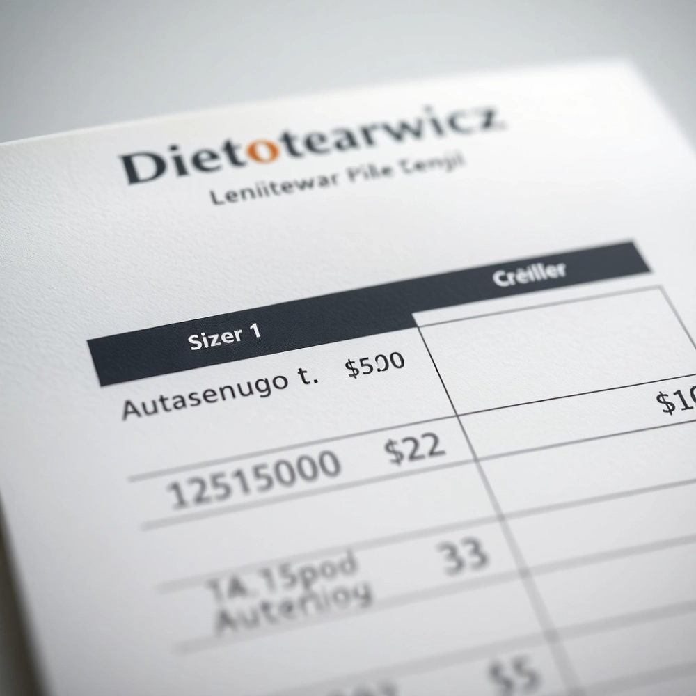 Dietoterapia Lenartowicz cennik