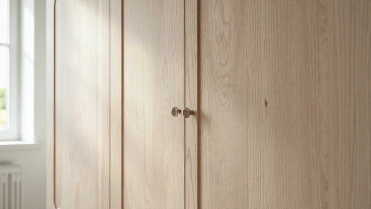 Drzwi do spiżarni z płyty meblowej