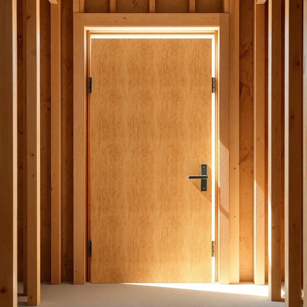 Drzwi z OSB na budowę