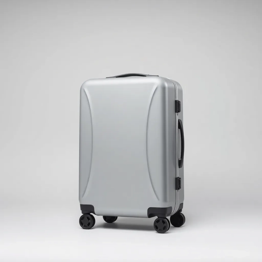 Duża lekka walizka na 4 kółkach