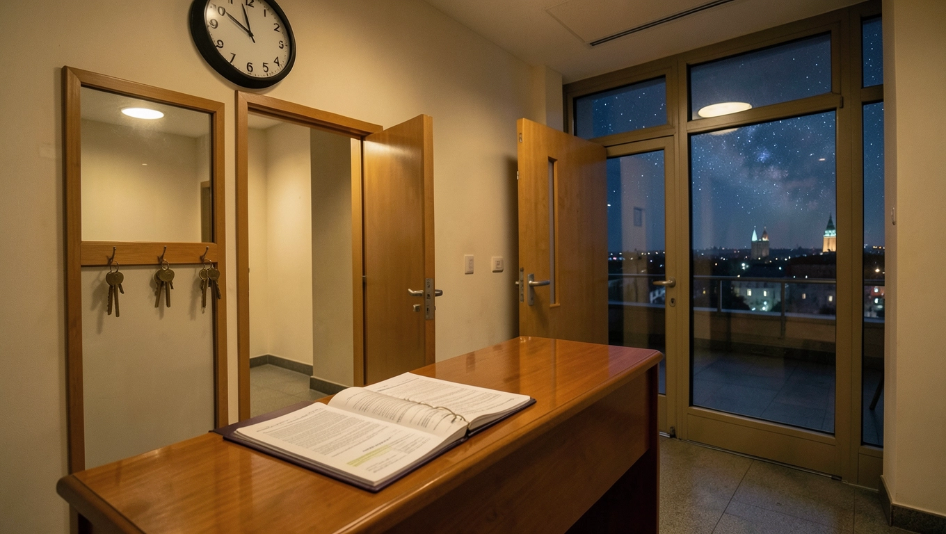 Elastyczny check-in w hostelach 24h