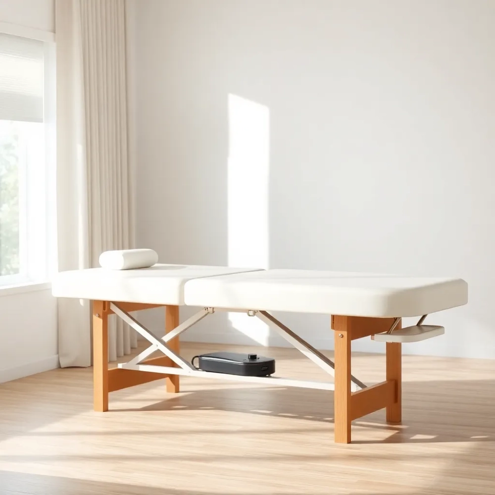 Elektryczny stół do masażu