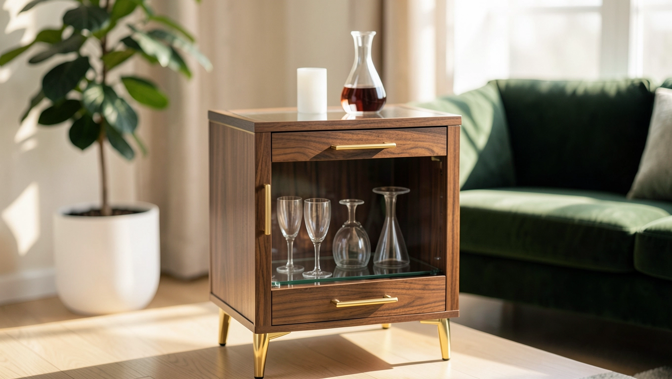 Estetyka na każdą kieszeń style i wykończenia tanich mini barów