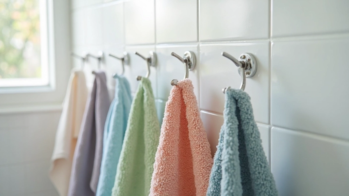 haczyki na ręczniki