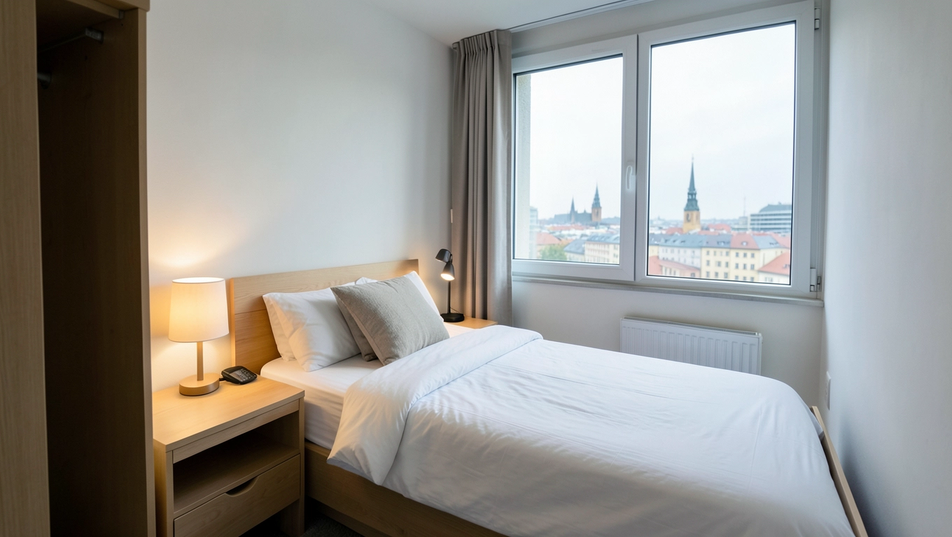 hostel katowice pokój jednoosobowy