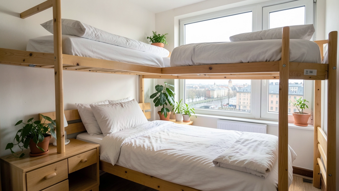 hostel warszawa na miesiąc