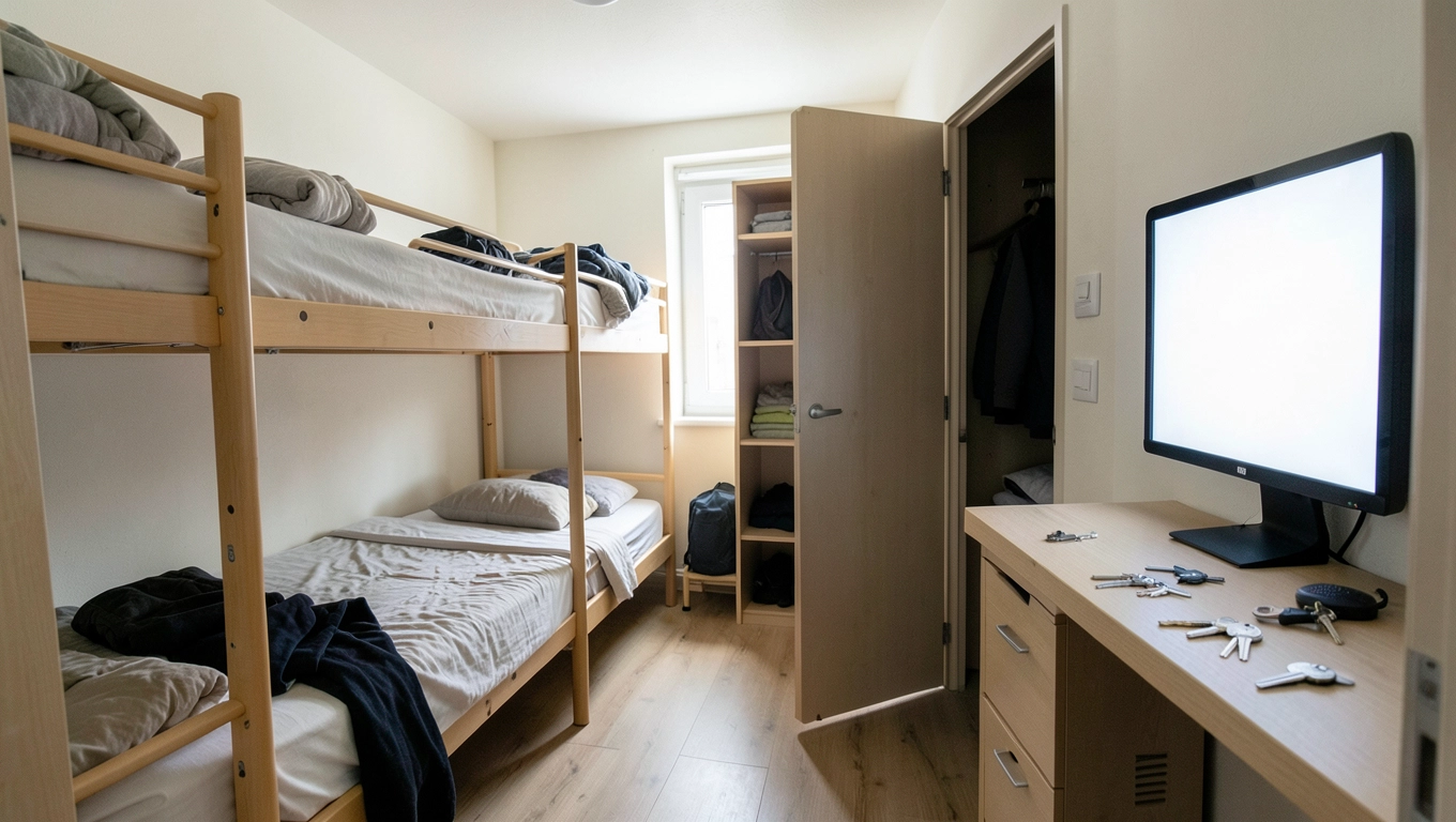 Hostel Warszawa rezerwacja pokoju 2 osobowego