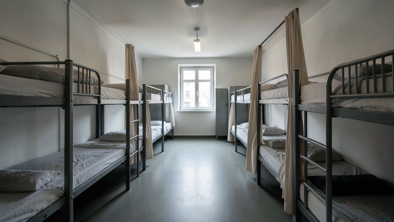 Hostele centrum z wieloosobowymi pokojami