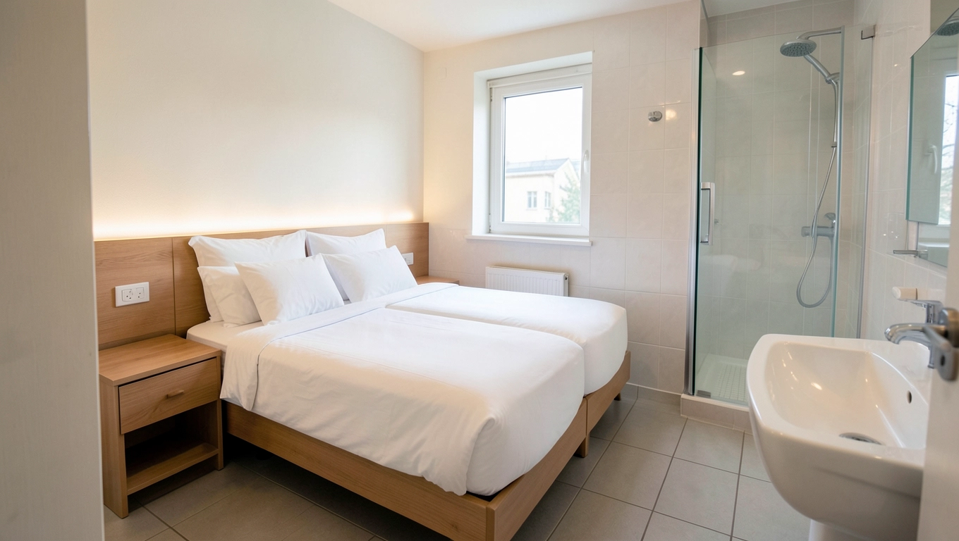 Hostele Warszawa pokoje 2 osobowe z łazienką