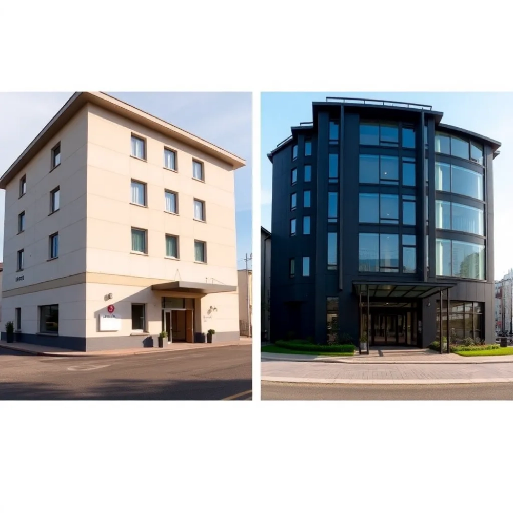 Hotel 3 gwiazdkowy a 4gwiazdkowy