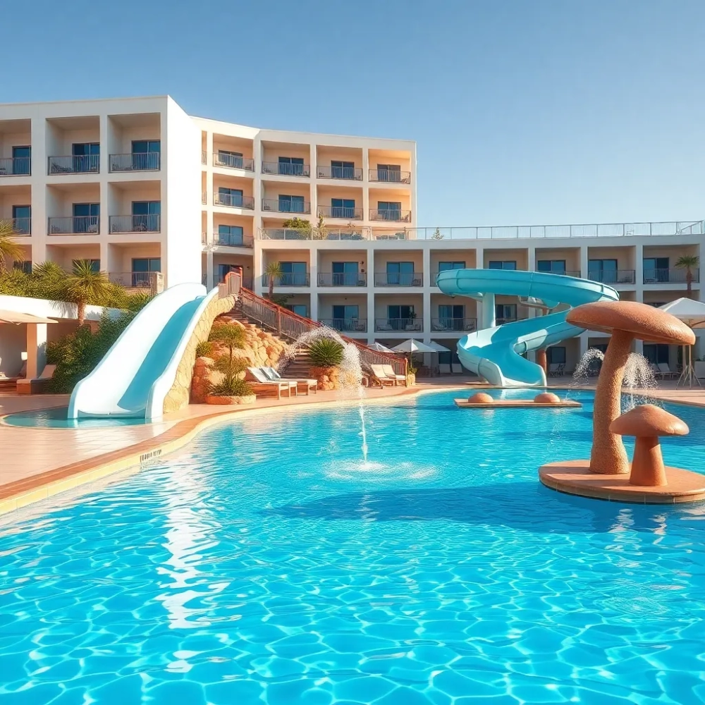 Hotel nad morzem dla dzieci z basenem