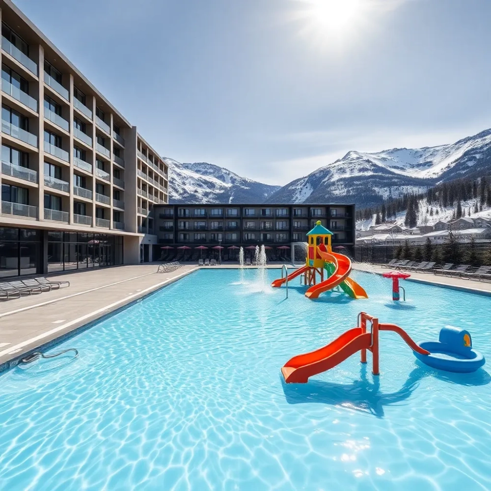 Hotel w górach z basenem dla dzieci