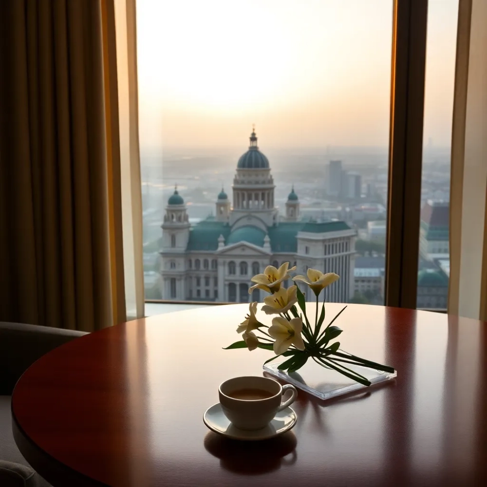 Hotel w Warszawie z widokiem na miasto