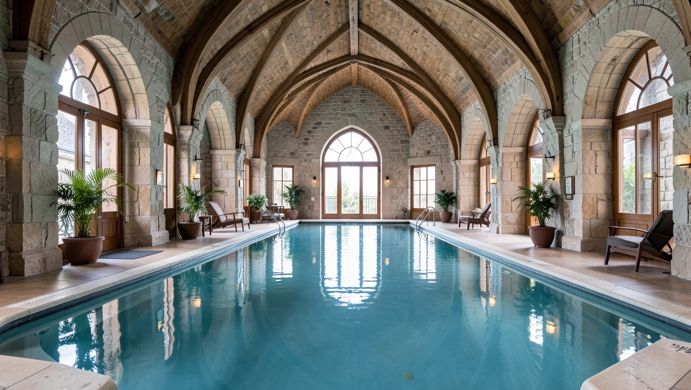 Hotel w Zamku z basenem