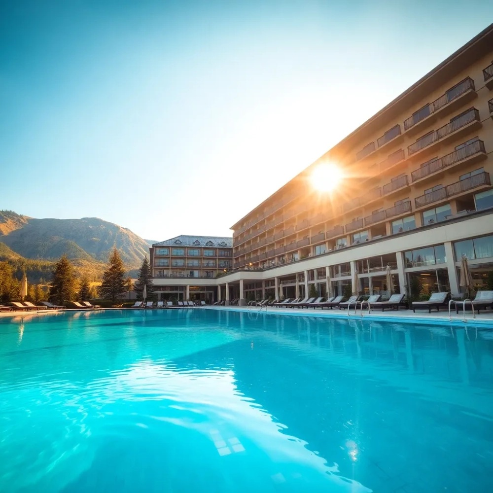 Hotel z basenem w górach