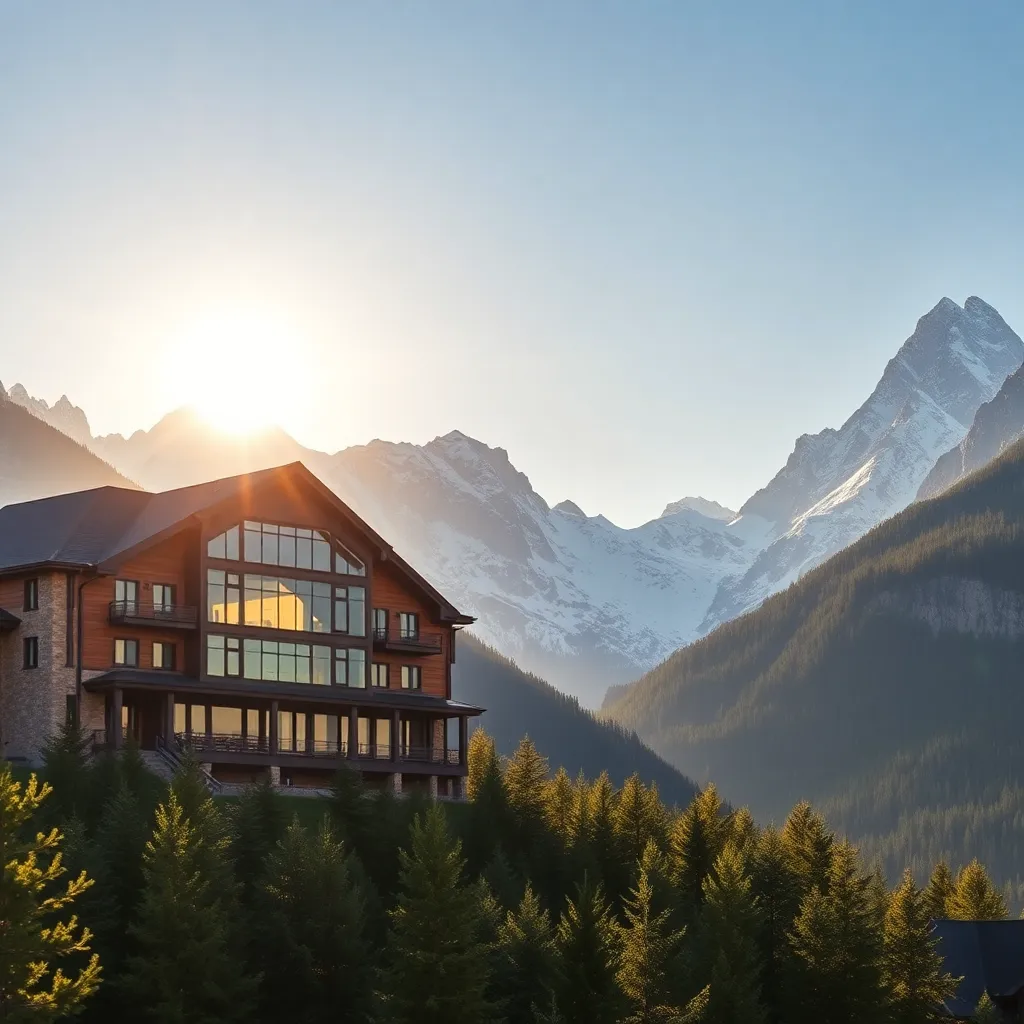 Hotel z widokiem na góry Zakopane