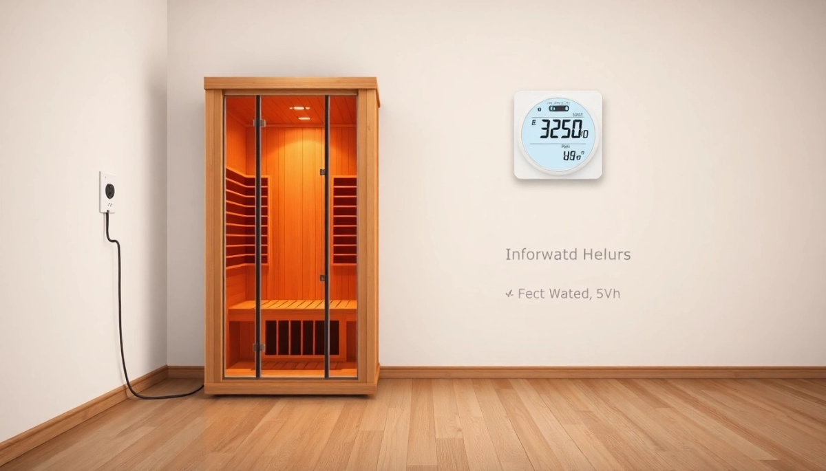 Ile prądu zużywa sauna na podczerwień