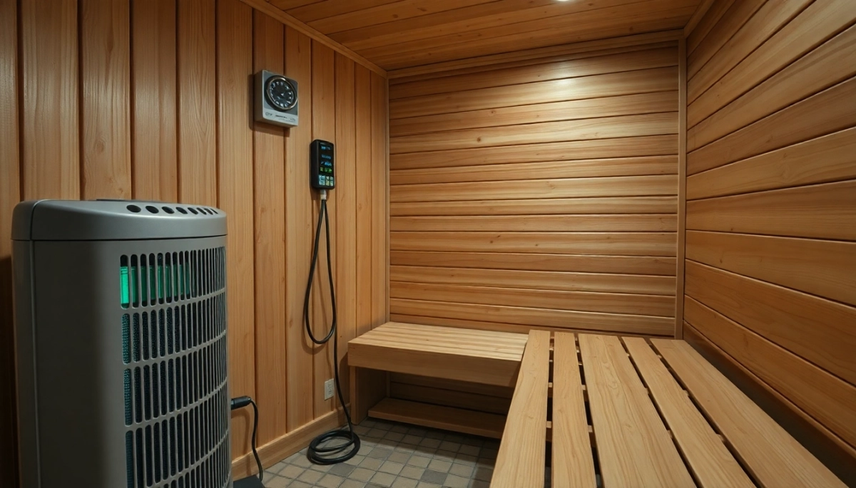 Ile prądu zużywa sauna