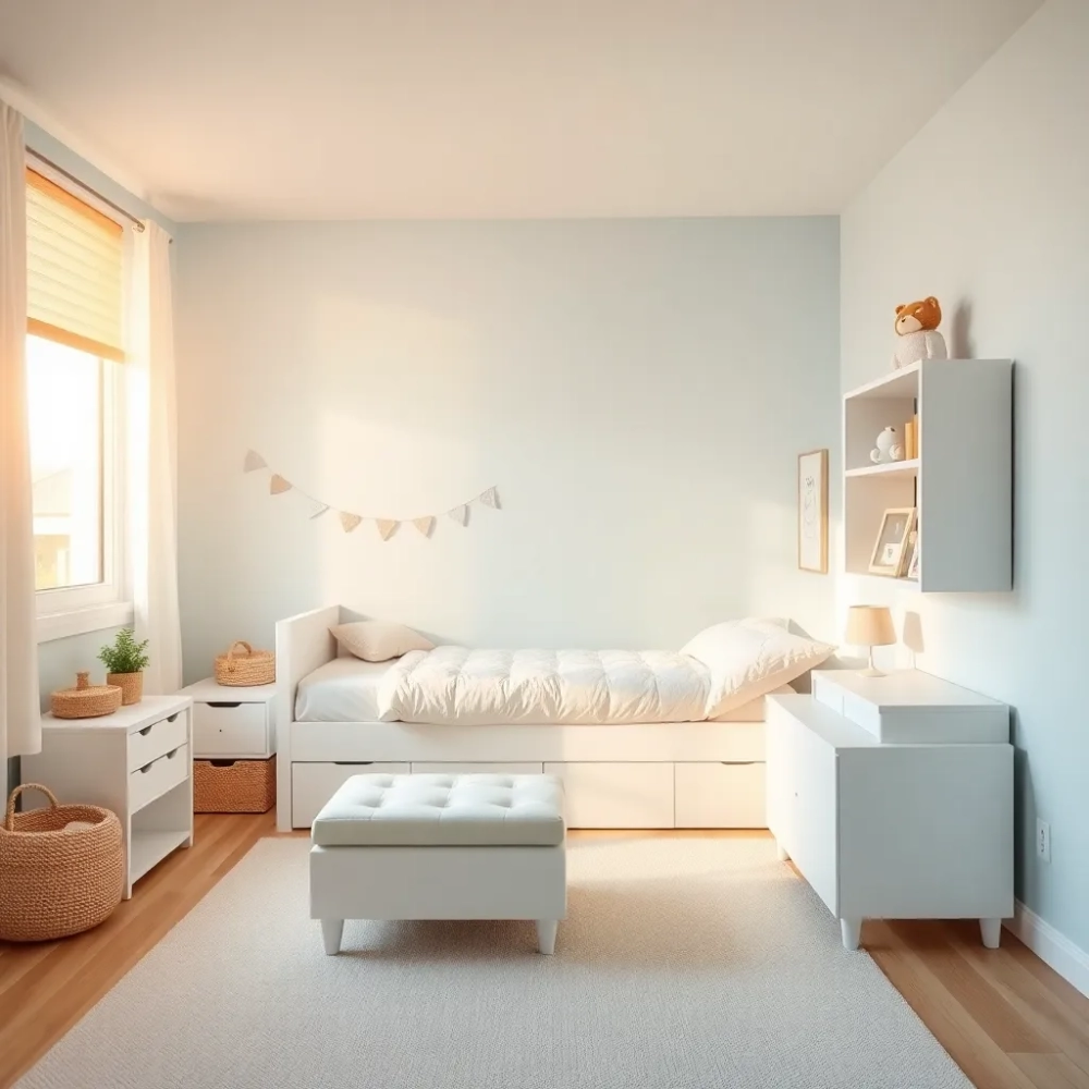 Jak optycznie powiększyć pokój dziecięcy