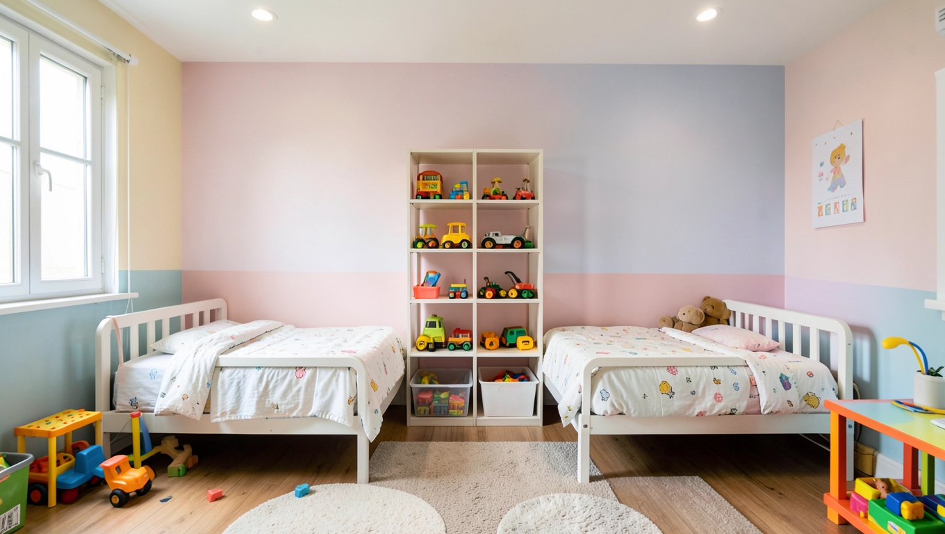 Jak podzielić pokój na dwa dla dzieci